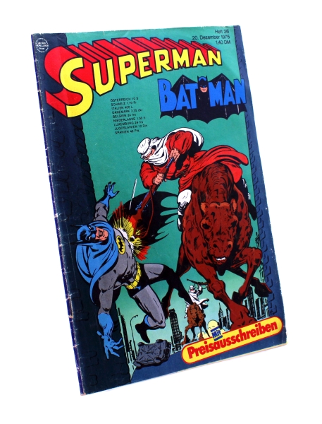 DC Comics Superman Batman Comic Nr. 26 (1975): Der Mörder im Burnus von Ehapa